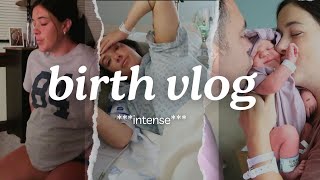 my first birth vlog real amp raw [upl. by Ergener]