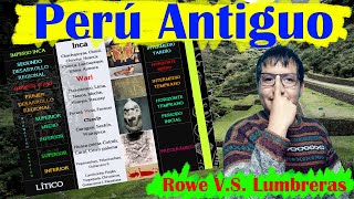 Periodización de la historia del Perú  PERÚ PREHISPÁNICO  PERÚ ANTIGUO  LUMBRERAS Y ROWE [upl. by Ivgnout]