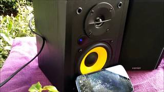 Edifier R1010BT Studio Monitor Speakers Sound Test  GADGET EXPLAINED No Commentary [upl. by Pellet]