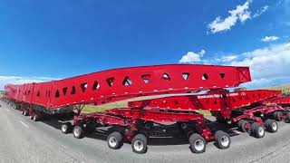 15 million pound super load from Laramie to Medicine Bow Wyoming [upl. by Tandy487]