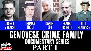 The Genovese Crime Family  Documentary Series Flashback truecrime [upl. by Etteloc]