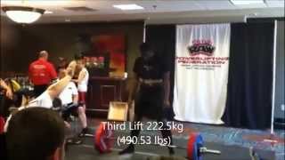 100 RAW Powerlifting Meet [upl. by Arraeis642]