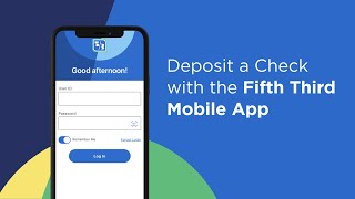 Easily Deposit Your Checks Using Fifth Thirds Mobile Banking App [upl. by Baggett681]