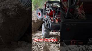 Maxxis Trepadors  rc4life 4x4rc axialcj7 maxxistire rccrawler jeeplife [upl. by Drews]