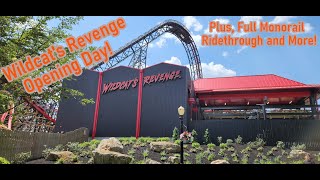 Hersheypark Wildcats Revenge Opening Day Plus More [upl. by Ayokal]