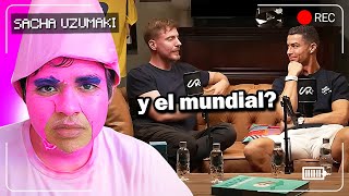 REACCIONANDO a la ENTREVISTA DE CRISTIANO RONALDO y MR BEAST  Sacha Uzumaki [upl. by Ellehcsor828]