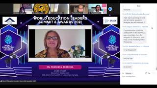 Frances J Ferreira Education Specialist Commonwealth of Learning Canada [upl. by Freud897]