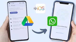 TransferampBackup WhatsApp from android to new iPhone 15 [upl. by Assetnoc89]