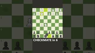 CHECKMATE in 6 Latvian Gambit [upl. by Ytsud]