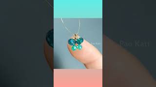 Tutorial aretes 😉 🦋🦋 diy [upl. by Lu444]