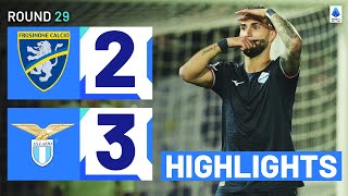 FROSINONELAZIO 23  HIGHLIGHTS  Castellanos shines in 5goal thriller  Serie A 202324 [upl. by Antonino123]