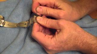 How To Resize And Adjust A Metal Watch Band [upl. by Hctub]