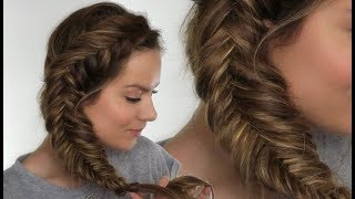 Dutch Fishtail Braid  Plait Tutorial  Shonagh Scott  ShowMe MakeUp [upl. by Ocsisnarf]