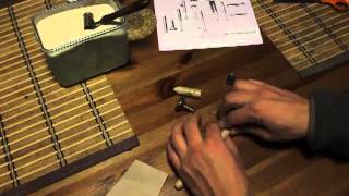 Making the original paper cartridge for Enfield rifle muskets [upl. by Yatnohs]