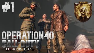 Call of Duty Black Ops Operation 40 Veteran 4K Gameplay [upl. by Weir293]