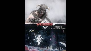 Dovahkiin vs Frieren edit scaling anime skyrim dovahkiin elderscrolls [upl. by Aevin]