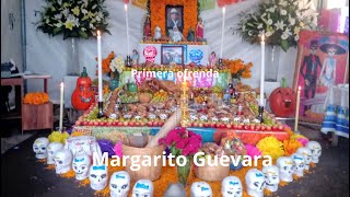 Primera Ofrenda Margarito Guevara costumbresytradiciones cultura pueblosmágicos [upl. by Ander]