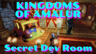 Kingdoms of Amalur ReReckoning Secret Dev Room [upl. by Garihc]