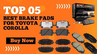 Top Best Brake Pads for Toyota Corolla in 2024  Heavy Duty Brake Pads Review [upl. by Leonie]