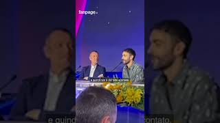 Festival di Sanremo Marco Mengoni si emoziona in conferenza stampa quotNel frattempo sudoquot [upl. by Semreh]