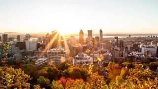 Sunrise at Mont Royal  Montreal Canada [upl. by Cronin]