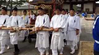 2014 奈良 法隆寺 斑鳩の里 秋祭り 斑鳩神社 ① [upl. by Silecara]