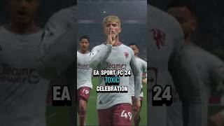 EA SPORT FC 24  Toxic celebration PS5XBOX fc24 [upl. by Yelnik]