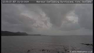 1 October 2024  Aberdour WeatherCam Timelapse [upl. by Drannel]