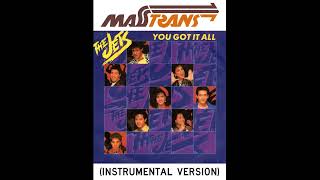 THE JETS  YOU GOT ALL INSTRUMENTAL VERSION [upl. by Minier]