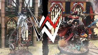 Necrons VS Chaos Space Marines Warhammer 40k Battle Report [upl. by Cecil]