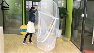 VERDIOZ MOSQUITO NET USAGE FOLDING AND UNFOLDING METHOD [upl. by Ahsilac619]