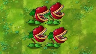 PvZ Fusion  Red Chompers vs All Zombies Gameplay [upl. by Bloch]