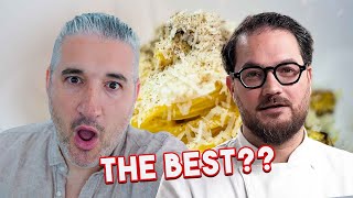 Reacting to the King of Carbonara Romes Best Carbonara Revealed [upl. by Ddene]