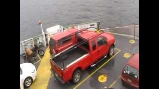 WA State Ferries MV Rhododendron Approaching amp Docking in Tahlequah March 2011 [upl. by Mohamed]