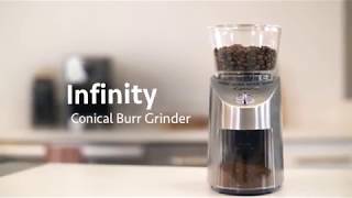 Capresso Infinity Conical Burr Grinder [upl. by Netsirhc]