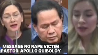 Yulia Victim ni Quiboloy my messagepastorapolloquiboloyapolloquiboloy kojc [upl. by Ahsienor]