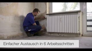 Heizkörpertausch  Einfacher Austausch in 6 Schritten [upl. by Melvin]