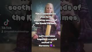 Koshi Chimes for World Peace youtubeshorts worldpeace koshichimes meditation shorts sounds [upl. by Jennica]