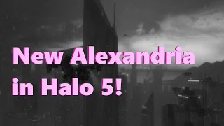 Halo fan remakes Halo Reach city within Halo 5  New Alexandria 2552 [upl. by Tennies173]