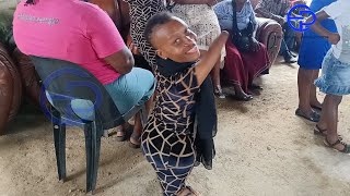 Sinikiwe Kademaunga dancing at Terry Gees Funeral [upl. by Ayatal]