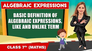 Algebraic Expressions  Part 1  Class 7th Maths  Junoon Pro [upl. by Bergeman]