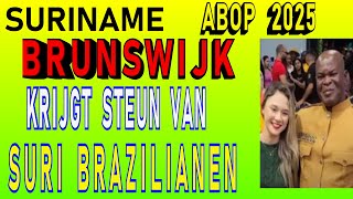 Suriname Brazilianen steun voor ABOP Brunswijk 2025 DA KEY SU MANY 2024 [upl. by Mages]