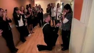 Serviceman Surprises Girlfriend With Early Arrival Engagement Ring [upl. by Alemac]