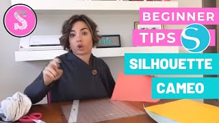 🌟Beginner Tips for Silhouette Cameo  Set Up and Getting Started [upl. by Paschasia523]