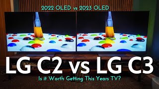 LG C3 OLED TV vs LG C2 OLED TV  Is it worth the Upgrade [upl. by Rednaeel]