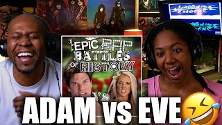 Hilarious Reaction To Epic Rap Battle Adam vs Eve [upl. by Adriana741]