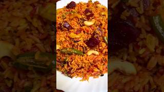 Beetroot Pulao In An Instant Pot beetrootpulao chukandarpulao pulao lunchrecipe [upl. by Jephum]