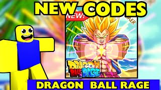 All Secret Dragon Ball Rage CODES 2024 Roblox Codes for Dragon Ball Rage [upl. by Helali]