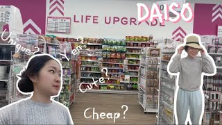 Shopping at Daiso it is cheap [upl. by Vasily]