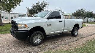 2017 Ram Tradesman 2500 regular cab inside and outside video [upl. by Ennagrom425]